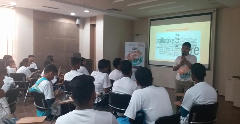 Assam Cancer Care Foundation celebrated World Hospice and Palliative Care Day 2019 with a students' orientation programme on palliative care and volunteering