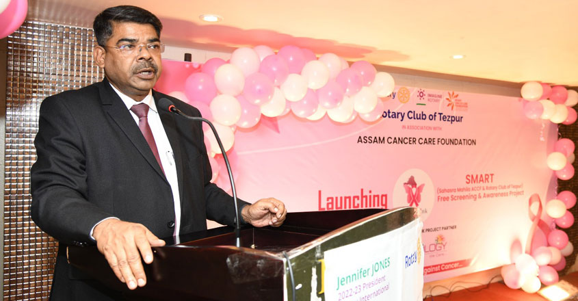 Rotary Club of Tezpur – in association with Assam Cancer Care Foundation (ACCF) launches SMART - A Free Mammography Programme