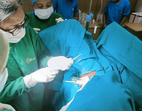 The First Interstitial Brachytherapy Successfully Performed at Dibrugarh Cancer Centre