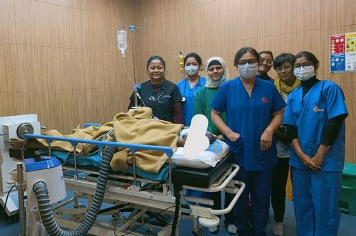 The First Interstitial Brachytherapy Successfully Performed at Dibrugarh Cancer Centre